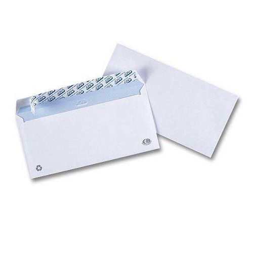 GPV Paquet de 25 Enveloppes Auto-Adhésives 90g DL 110X220mm