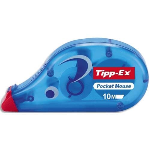 TIPP-EX Roller Ruban Correcteur Pocket Mouse 4,2 mm x 10 m