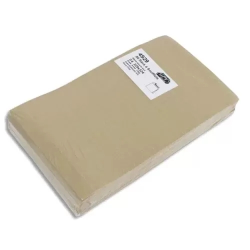GPV paquet de 50 Enveloppes Pochettes C4 en  KRAFT ARME Soufflet 30 mm 4928