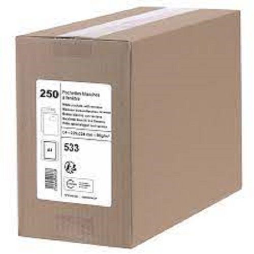 GPV Boîte de 250 Enveloppes Velin Blanc 90g C4 229×324 avec Fenêtre 533