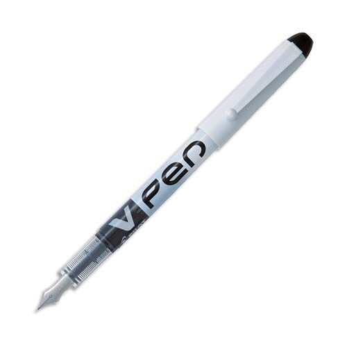 PILOT Stylo Plume jetable V PEN NOIR