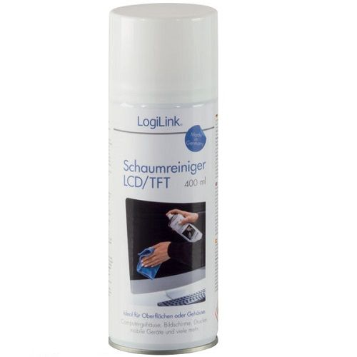 LOGILINK Spray nettoyant pour écran 400ml sans alcool