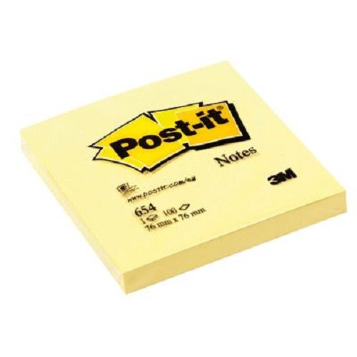 POST-IT Bloc 90  Notes Repositionnables  JAUNES