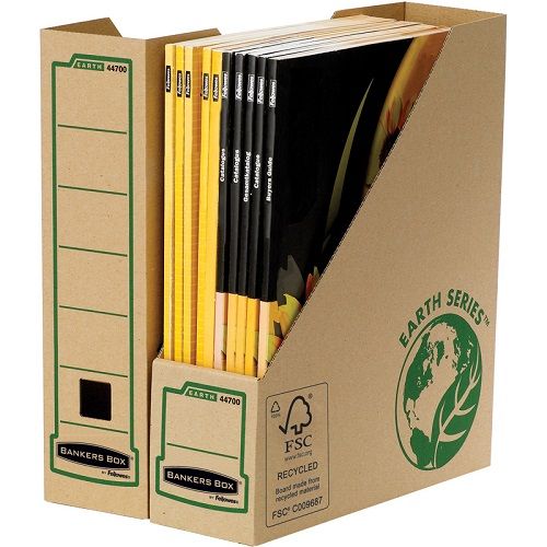 FELLOWES Bankers Box Earth 100% recyclé Bac de Classement en Carton