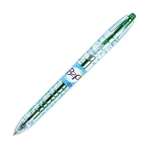 PILOT Begreen B2P Stylo bille Pointe Moyenne VERT (rechargeable)