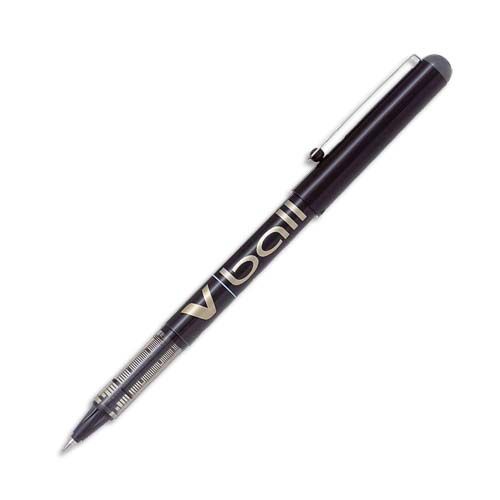 PILOT Stylo Roller V-Ball 07 NOIR (Dispo. en modèle pointe 05 et 1)