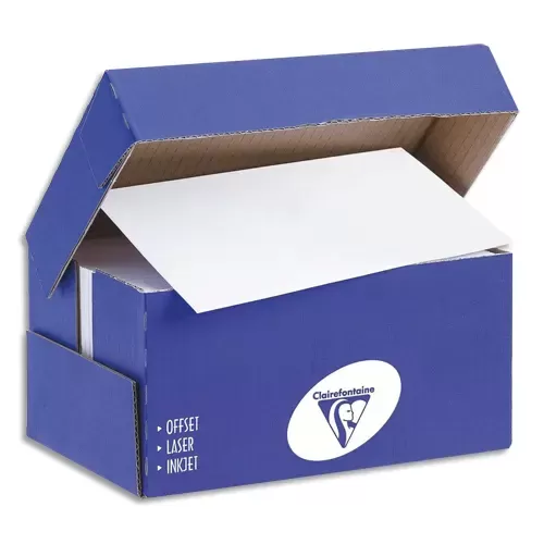 CLAIREFONTAINE 250 Enveloppes auto-adhésives 90g DL 110x220mm Sans Fenêtre