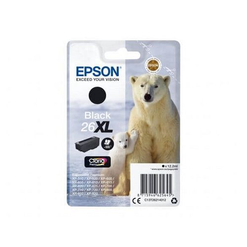 Cartouche EPSON 26XL – Noire