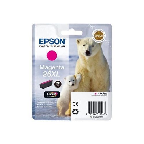 Cartouche EPSON 26XL – Magenta