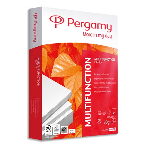 CALIPAGE PERGAMY Ramette 500 feuilles A3 80g CIE 161 490200