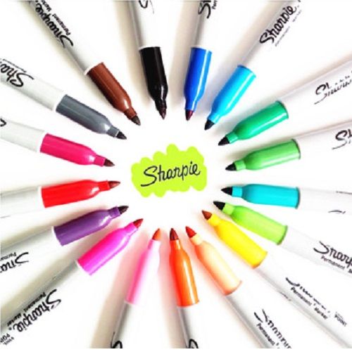 SHARPIE Marqueur Permanent Pointe Ogive Fine Coloris au choix