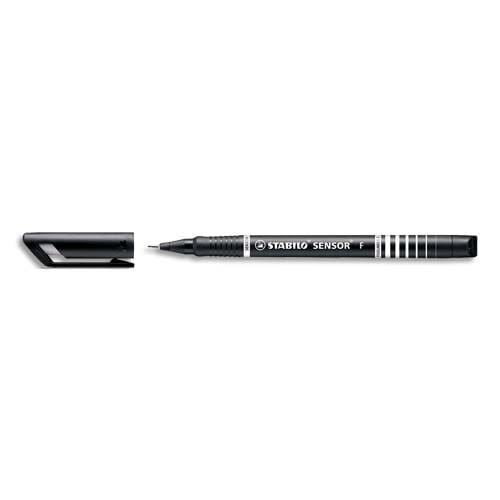 STABILO Stylo-feutre pointe extra-fine 0.3 SENSOR Noir