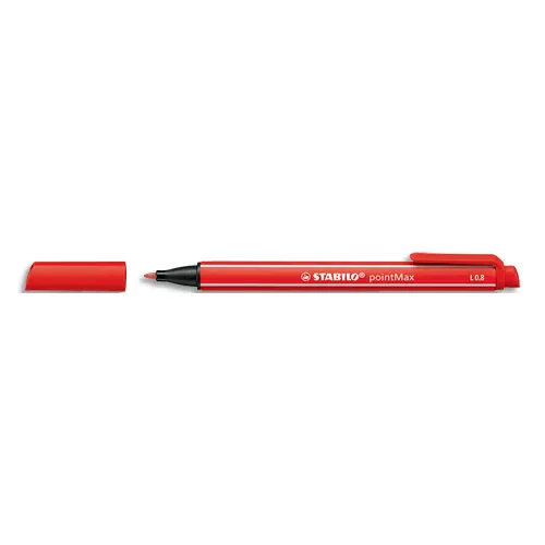 STABILO PointMax Stylo Feutre Medium ROUGE