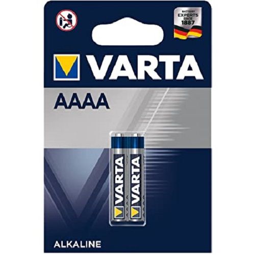 VARTA lot de 2 Piles AAAA 1.5V Alkaline