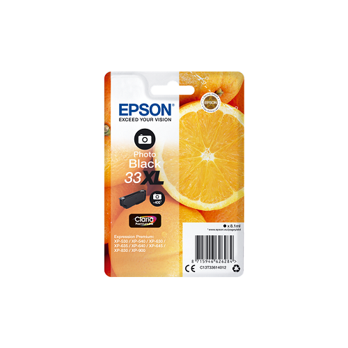 Cartouche EPSON 33XL – Photo Black
