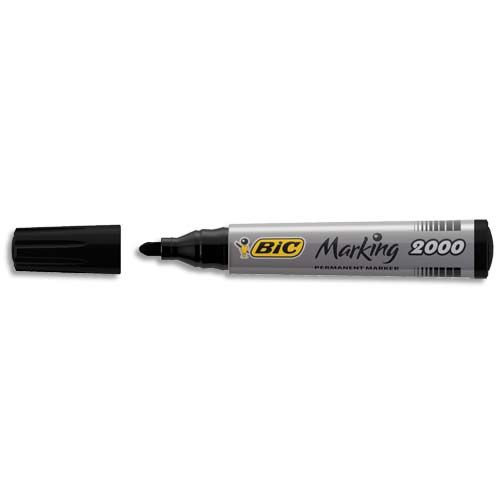 BIC Marqueur Permanent MARKING 2000 Pointe OGIVE – NOIR