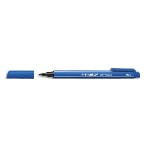 STABILO PointMax Stylo Feutre Medium BLEU