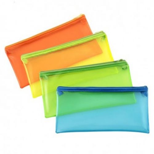 Trousse en PVC Couleur Fluo