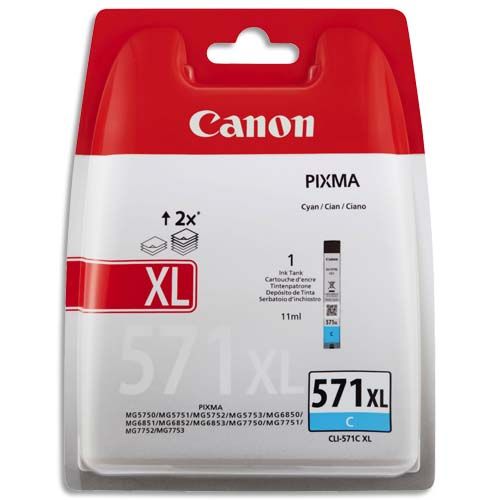 Cartouche CANON CLI-571XL – Cyan