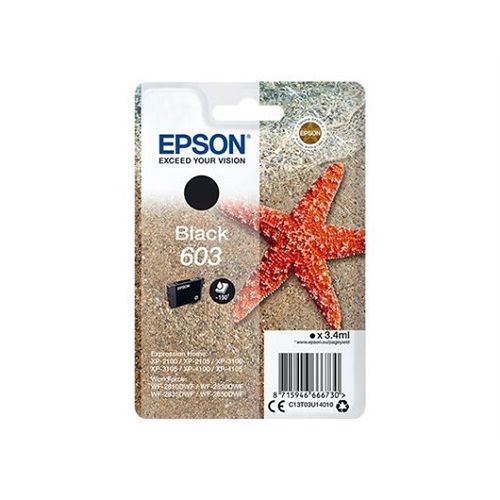 Cartouche EPSON 603 Black (env.150 pages)