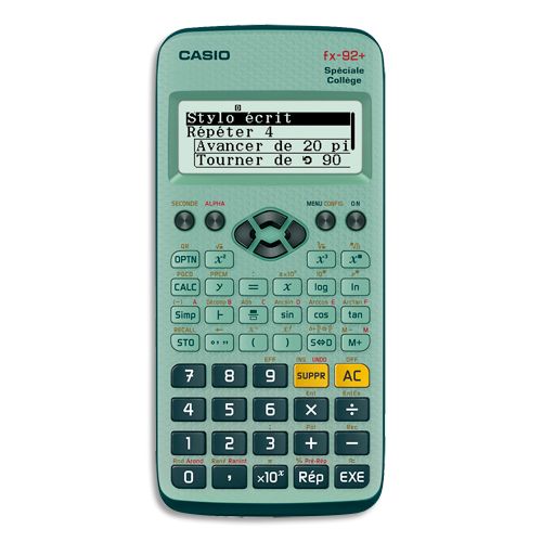 CASIO Calculatrice Scientifique FX-92+ Spéciale Collège