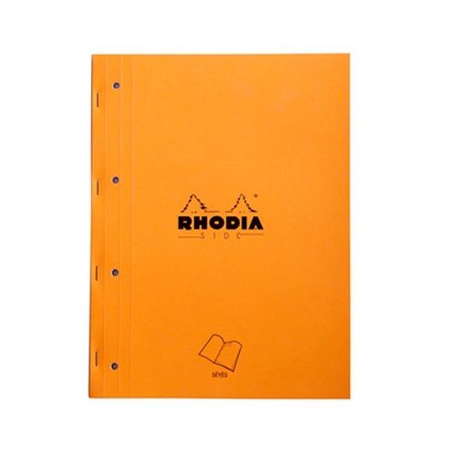 RHODIA Side Bloc de Cours Feuilles Séyès perforées détachables